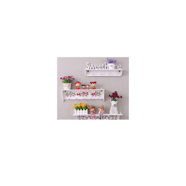 1pc simple wooden clapboard pastoral wall hook hangers coat rack shelf decorative wall shelving hol bbyhpe
1pc simple wooden clapboard pastoral wall hook hangers coat rack shelf decorative wall shelving hol bbyhpe