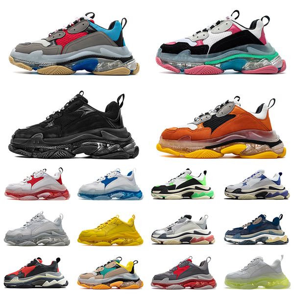 2020 new triple s women men track shoe dad casual shoes fashion crystal bottom leisure shoes sneakers vintage old grandpa trainer chaussures, Black
2020 new triple s women men track shoe dad casual shoes fashion crystal bottom leisure shoes sneakers vintage old grandpa trainer chaussures, Black