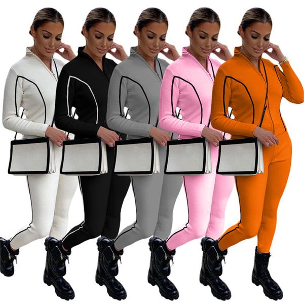 women jacket 2 piece set casual sweatsuit long sleeve coatleggings color color jogger sets fall winter clothes plus size outfits 4388, White
women jacket 2 piece set casual sweatsuit long sleeve coatleggings color color jogger sets fall winter clothes plus size outfits 4388, White
