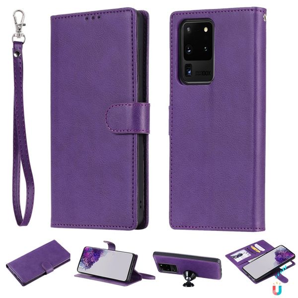 for galaxy s20 ultra 2 in 1 solid color detachable pu leather case with card slots magnetic holder p frame wallet strap
for galaxy s20 ultra 2 in 1 solid color detachable pu leather case with card slots magnetic holder p frame wallet strap