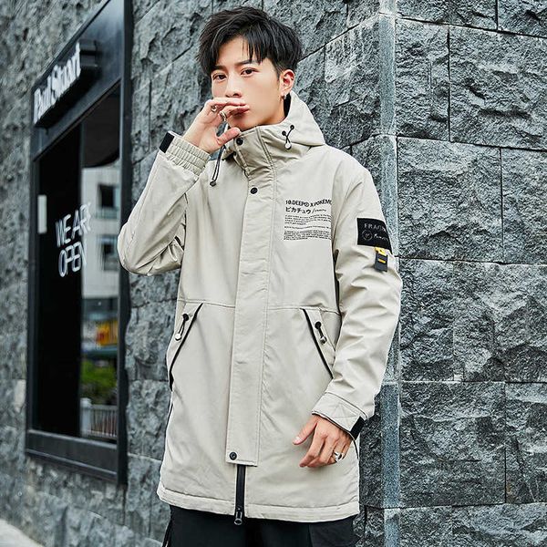 coat 2019, korean fashion, handsome medium length jacket, slim fit, young men's windbreaker in spring and autumn, Tan;black
coat 2019, korean fashion, handsome medium length jacket, slim fit, young men's windbreaker in spring and autumn, Tan;black