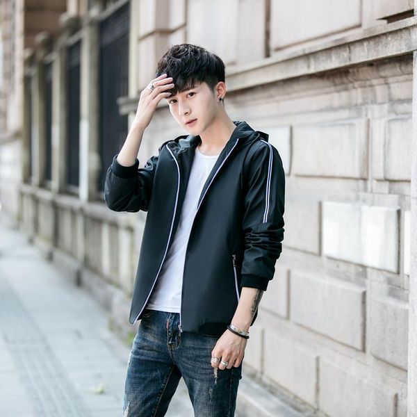 men's jackets coat, fall style, slim jacket, handsome baseball suit, young coat, Black;brown
men's jackets coat, fall style, slim jacket, handsome baseball suit, young coat, Black;brown