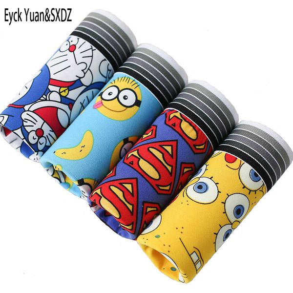 lot men boxer soft breathable underwear men lovely cartoon panties print man boxershorts homme underpants lj200922, Black;white
lot men boxer soft breathable underwear men lovely cartoon panties print man boxershorts homme underpants lj200922, Black;white
