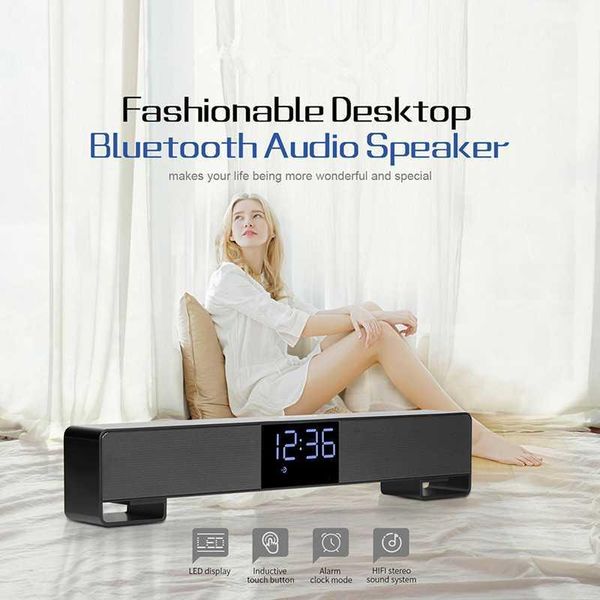 led sound bar alarm clock wired wireless speaker bluetooth speaker home theater music surround soundbar for pc tv support aux tf1
led sound bar alarm clock wired wireless speaker bluetooth speaker home theater music surround soundbar for pc tv support aux tf1