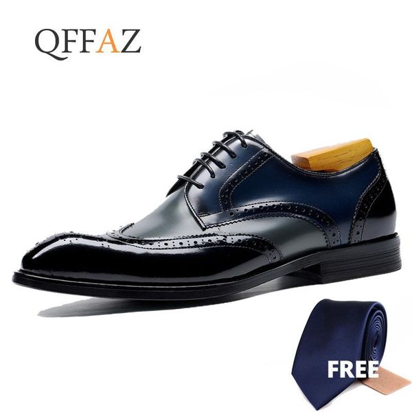 qffaz mens formal shoes genuine leather oxford shoes for men 2020 dress wedding laces leather brogues, Black
qffaz mens formal shoes genuine leather oxford shoes for men 2020 dress wedding laces leather brogues, Black