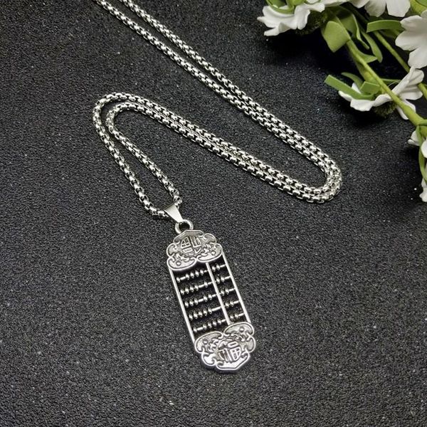 taiyuan iron & steel complex necklace women do not fade wishful thinking pendant south korea hip-hop tide male pendant, Silver
taiyuan iron & steel complex necklace women do not fade wishful thinking pendant south korea hip-hop tide male pendant, Silver