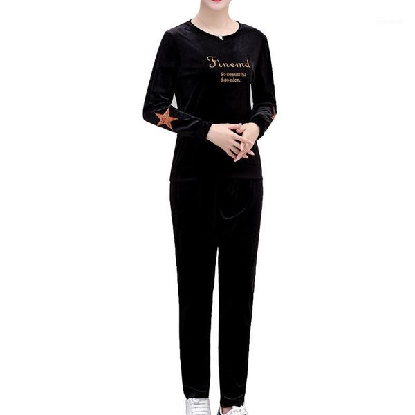 women tracksuits 2018 two piece set lady clothing:pants big plus size xl~5xl elastic velvet embroidery female sports suits1, Gray
women tracksuits 2018 two piece set lady clothing:pants big plus size xl~5xl elastic velvet embroidery female sports suits1, Gray