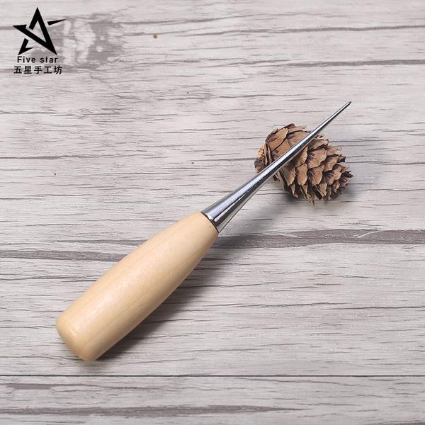 leather sewing awl wood handle drillable awl pin punching hole maker stitching overstitch sewing kit diy handcraft work
leather sewing awl wood handle drillable awl pin punching hole maker stitching overstitch sewing kit diy handcraft work