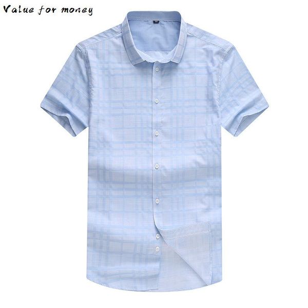 size loose 10xl 9xl big size men shirts summer brand clothing camiseta masculina plaid 100% cotton short sleeve men's shirt, White;black
size loose 10xl 9xl big size men shirts summer brand clothing camiseta masculina plaid 100% cotton short sleeve men's shirt, White;black