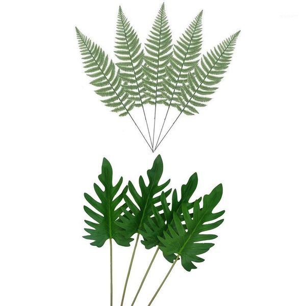 decorative flowers & wreaths 14 pcs green plants artificial leaves: 4 tropical palm leaves for hawaiian luau party decoration 10 boston1
decorative flowers & wreaths 14 pcs green plants artificial leaves: 4 tropical palm leaves for hawaiian luau party decoration 10 boston1