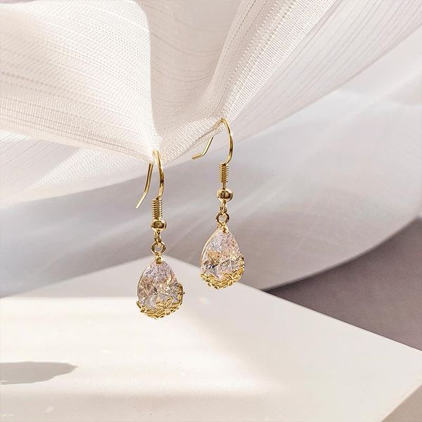 dangle & chandelier fashion geometric water drop long crystal pendant earrings romantic joker cute hollow-out petals women jewelry, Silver
dangle & chandelier fashion geometric water drop long crystal pendant earrings romantic joker cute hollow-out petals women jewelry, Silver