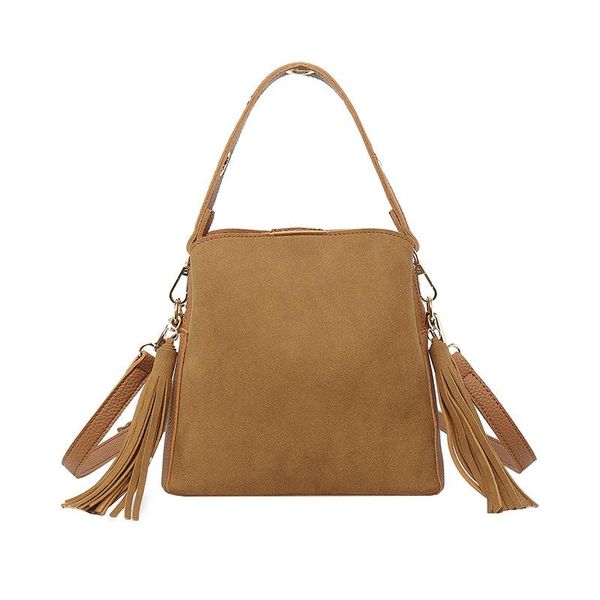 fashion scrub women bucket bag vintage tassel decoration messenger bag retro shoulder simple crossbody
fashion scrub women bucket bag vintage tassel decoration messenger bag retro shoulder simple crossbody