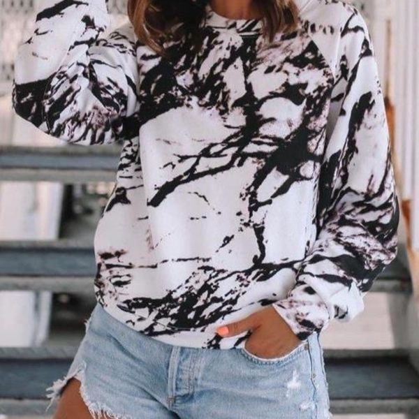 xj4fn autumn winter coat 2020 women's long tie dye printed long sleeve autumn winter coat t-shirt dye women's loose tie 2020 print, White
xj4fn autumn winter coat 2020 women's long tie dye printed long sleeve autumn winter coat t-shirt dye women's loose tie 2020 print, White