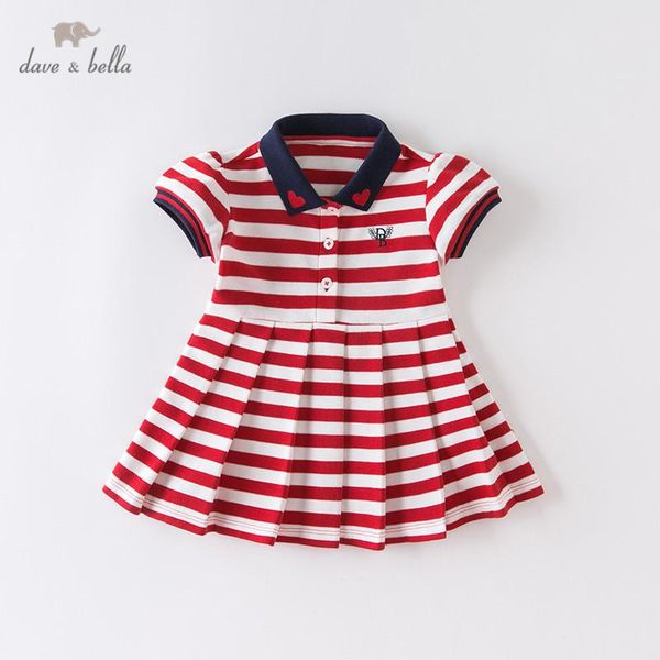 dbj14042 dave bella summer baby girl's cute letter striped draped dress children fashion party dress kids infant lolita clothes, Red;yellow
dbj14042 dave bella summer baby girl's cute letter striped draped dress children fashion party dress kids infant lolita clothes, Red;yellow