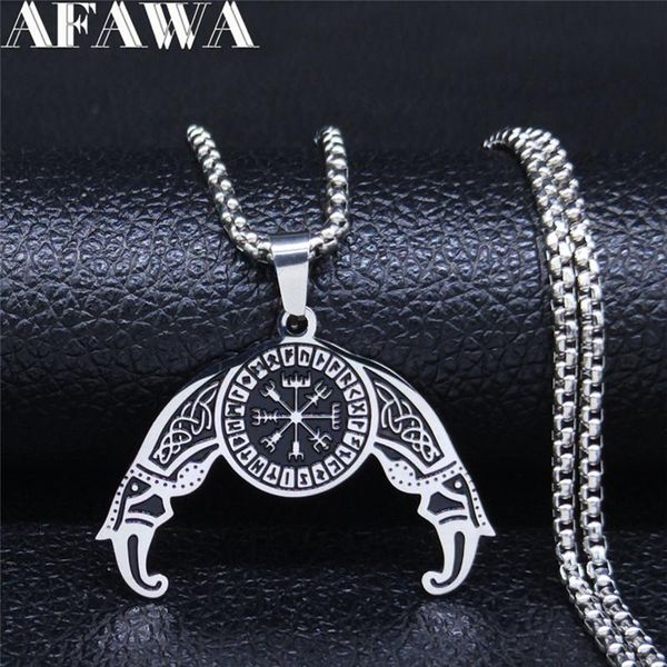 pendant necklaces olecranon viking vegvisir compass stainless steel necklace men silver color nordic runes odin jewelry joyas n3317s02
pendant necklaces olecranon viking vegvisir compass stainless steel necklace men silver color nordic runes odin jewelry joyas n3317s02