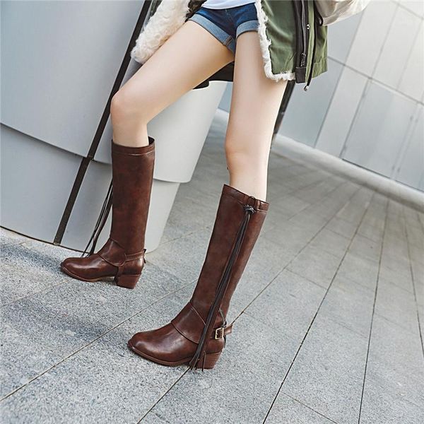 boots 2021 western chunky block heels tassel buckle long knee high tall knight womens female shoes winter1, Black
boots 2021 western chunky block heels tassel buckle long knee high tall knight womens female shoes winter1, Black