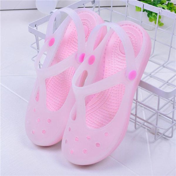sandals summer porous shoes women's flat gel maternity beach thicken home slippers women k, Black
sandals summer porous shoes women's flat gel maternity beach thicken home slippers women k, Black