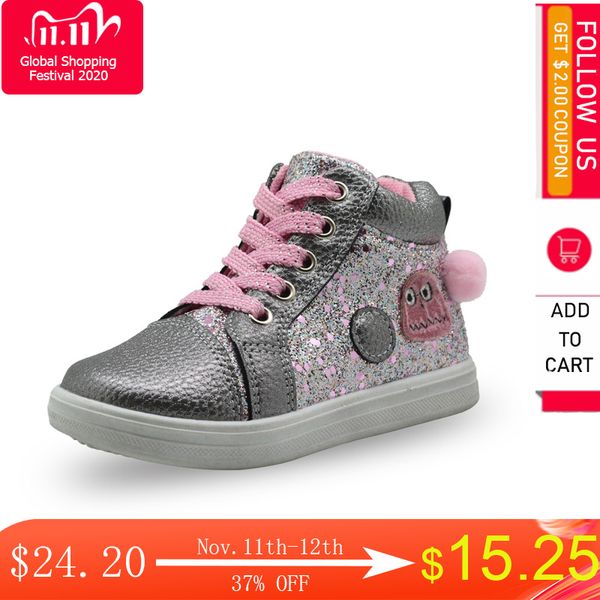 apakowa girls fashion ankle boots toddler kids children's spring autumn anti-slip school shining casual shoes with arch support, Black;red
apakowa girls fashion ankle boots toddler kids children's spring autumn anti-slip school shining casual shoes with arch support, Black;red