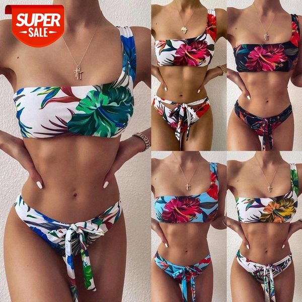 NAKIAEOI 2020 Sexy High Neck Bikinis Swimwear Women Swimsuit Flower Print Halter Top Brazilian Bikini Set Padded Bathing Suits #DL9v, White;black
NAKIAEOI 2020 Sexy High Neck Bikinis Swimwear Women Swimsuit Flower Print Halter Top Brazilian Bikini Set Padded Bathing Suits #DL9v, White;black
