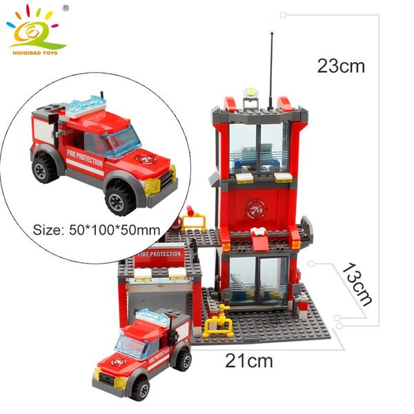 huiqibao 300pcs city fire station building blocks firefighter man figures truck car construction bricks toys for children gift sqccsw
huiqibao 300pcs city fire station building blocks firefighter man figures truck car construction bricks toys for children gift sqccsw