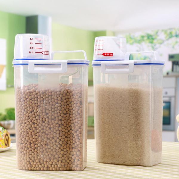japan kitchen rice beans storage tank plastic sealed portable cereal jar ingredients sealed dustproof home kitchen accessories1
japan kitchen rice beans storage tank plastic sealed portable cereal jar ingredients sealed dustproof home kitchen accessories1