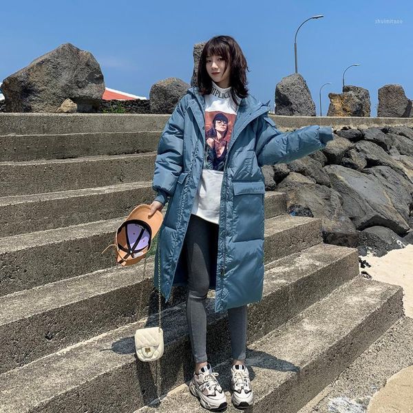 2019 long down cotton padded women winter large size jacket hooded cotton thickened large pocket coat female1, Black
2019 long down cotton padded women winter large size jacket hooded cotton thickened large pocket coat female1, Black