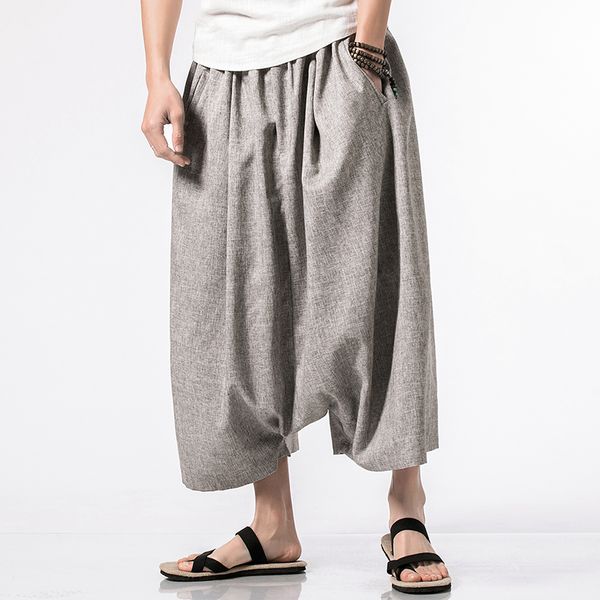 2020 harem drop crotch joggers cotton linen trousers baggy loose korean style men casual pants streetwear
2020 harem drop crotch joggers cotton linen trousers baggy loose korean style men casual pants streetwear