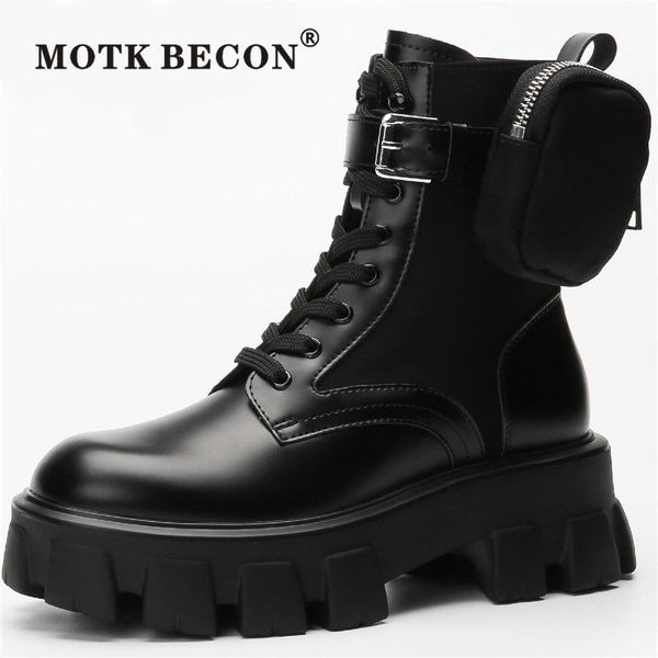 2020 new arrival women ankle boot new autumn winter bootie pocket buckle strap motorcycle bota shiny leather patchwork y021, Black
2020 new arrival women ankle boot new autumn winter bootie pocket buckle strap motorcycle bota shiny leather patchwork y021, Black