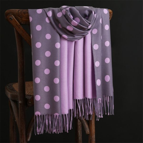 new winter warm cashmere scarves dot pattern pashmina bandana long tassels women thicken wraps and shawls female foulard y200103, Blue;gray
new winter warm cashmere scarves dot pattern pashmina bandana long tassels women thicken wraps and shawls female foulard y200103, Blue;gray