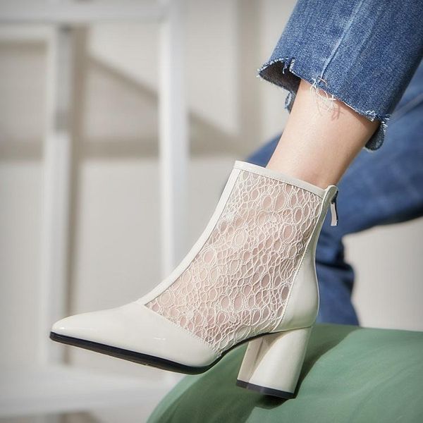 new products genuine leather chunky-heel women's sandals high heel gauze white thin shoes comfortable lace sem lady shoes -40, Black
new products genuine leather chunky-heel women's sandals high heel gauze white thin shoes comfortable lace sem lady shoes -40, Black