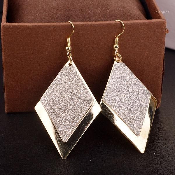dangle & chandelier simple generous big earrings frosted retro charm chic jewerly accessories unique rhombus women exquisite1, Silver
dangle & chandelier simple generous big earrings frosted retro charm chic jewerly accessories unique rhombus women exquisite1, Silver