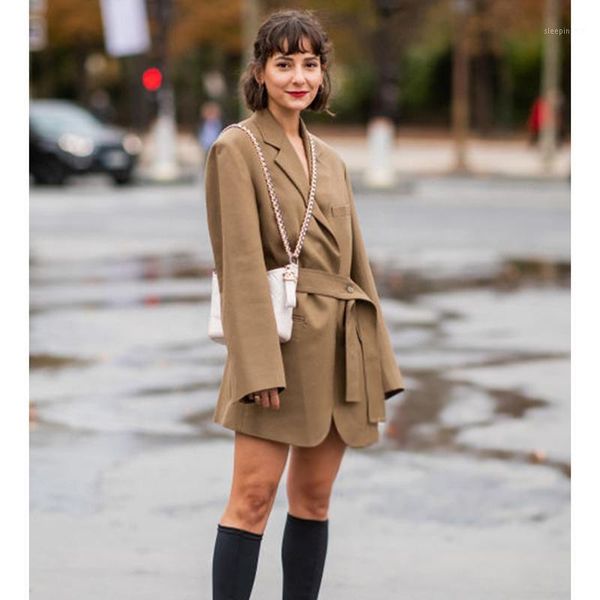 2020 new arrival fashion designer dress suit jacket women elegant belt long sleeve blaser femme coat1, White;black
2020 new arrival fashion designer dress suit jacket women elegant belt long sleeve blaser femme coat1, White;black