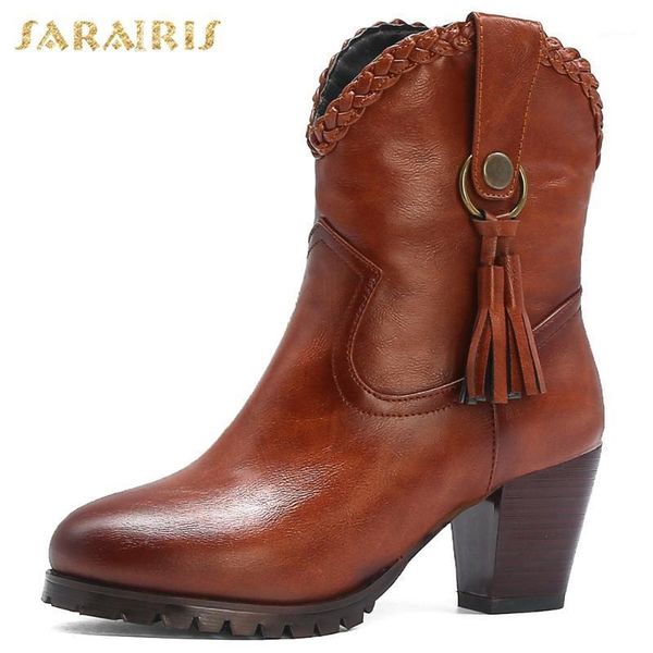sarairis big size 48 in stock chunky heels retro vintage slip on winter shoes women ankle western boots female1, Black
sarairis big size 48 in stock chunky heels retro vintage slip on winter shoes women ankle western boots female1, Black