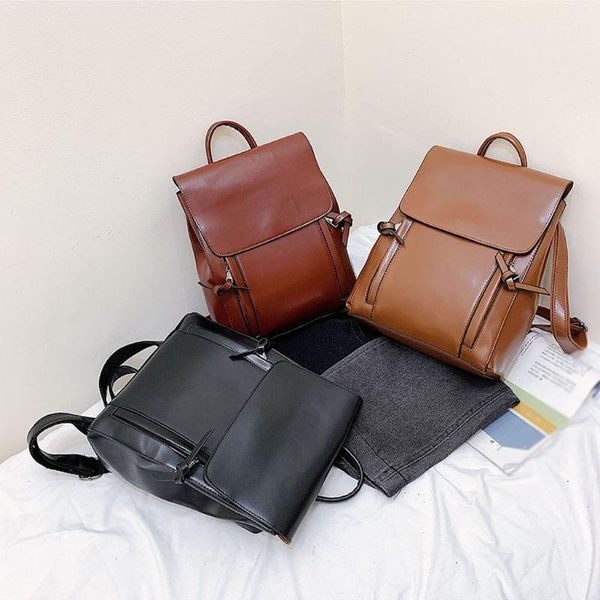 leather travel backpack women large capacity backpack classic leather solid color fashion shoulder bag rucksack#0316g30
leather travel backpack women large capacity backpack classic leather solid color fashion shoulder bag rucksack#0316g30