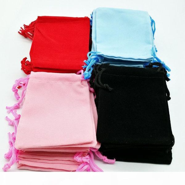 7x9cm velvet drawstring pouch bag jewelry bag christmas wedding gift bags black red pink blue 4 color wholesale dhl free
7x9cm velvet drawstring pouch bag jewelry bag christmas wedding gift bags black red pink blue 4 color wholesale dhl free