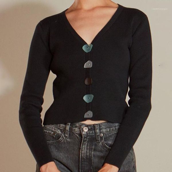 women's knits & tees floy fashion short slim cardigan sweaters women elegant long sleeve v neck sweater color buttons solid ladies1, White
women's knits & tees floy fashion short slim cardigan sweaters women elegant long sleeve v neck sweater color buttons solid ladies1, White