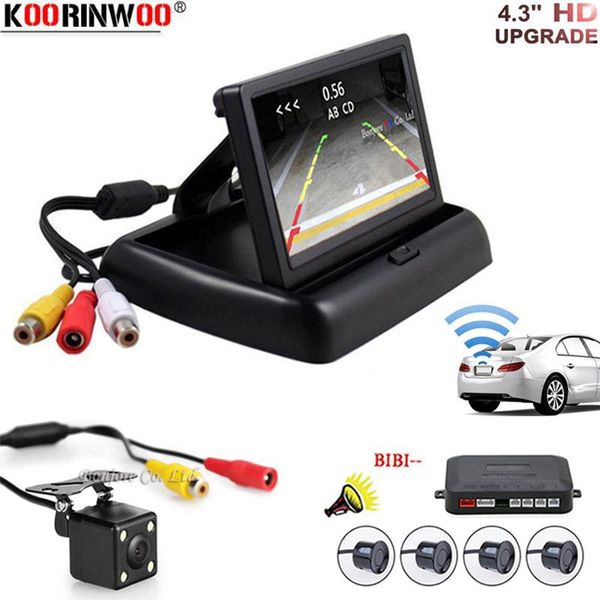 koorinwoo car wireless universal parking sensor alarm radar auto reverse video system foldable monitor with rearview camera kit
koorinwoo car wireless universal parking sensor alarm radar auto reverse video system foldable monitor with rearview camera kit
