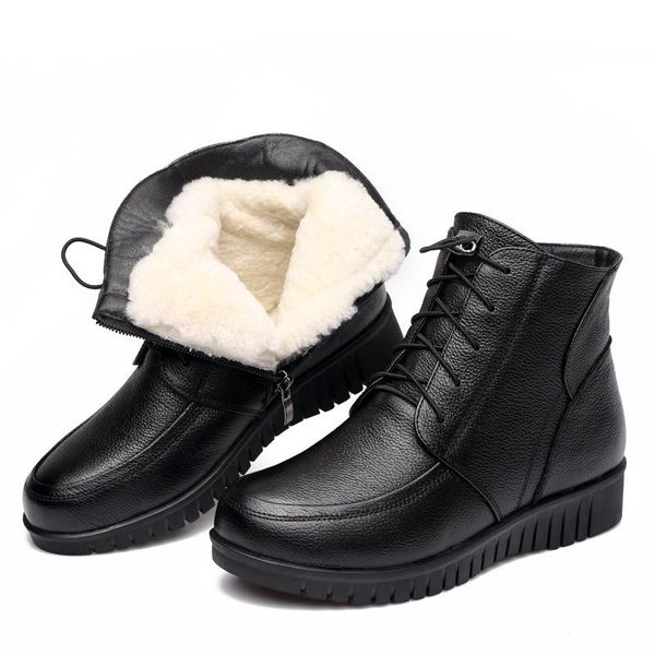 sunny everest winter black ankle boots for women shoes 2020 mother cotton boots furry leather flat sole short non-slip size35-41
sunny everest winter black ankle boots for women shoes 2020 mother cotton boots furry leather flat sole short non-slip size35-41