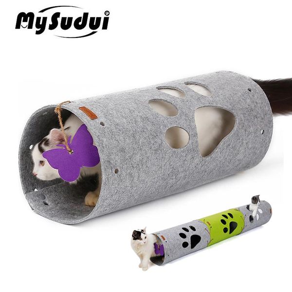 cat toys mysudui collapsible removable pet tunnel toy felt tube play for bed pad training diy interactive
cat toys mysudui collapsible removable pet tunnel toy felt tube play for bed pad training diy interactive