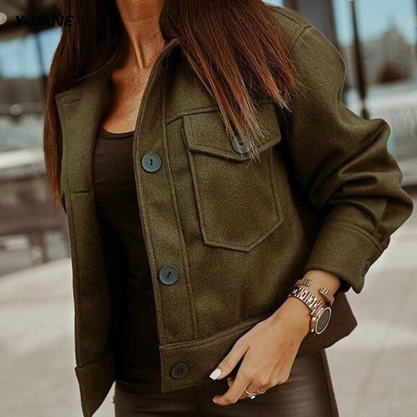 women's jackets 2021 winter autumn motorcycle leather yellow jacket women coat slim solid brown green korean #g3, Black;brown
women's jackets 2021 winter autumn motorcycle leather yellow jacket women coat slim solid brown green korean #g3, Black;brown