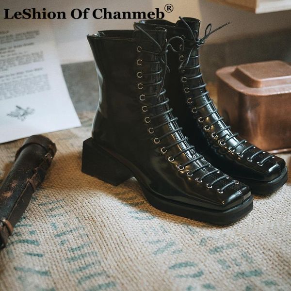 boots handsome vintage ankle for ladies women cross tie strap square toe shoes woman female autumn winter motorcycle shoe, Black
boots handsome vintage ankle for ladies women cross tie strap square toe shoes woman female autumn winter motorcycle shoe, Black