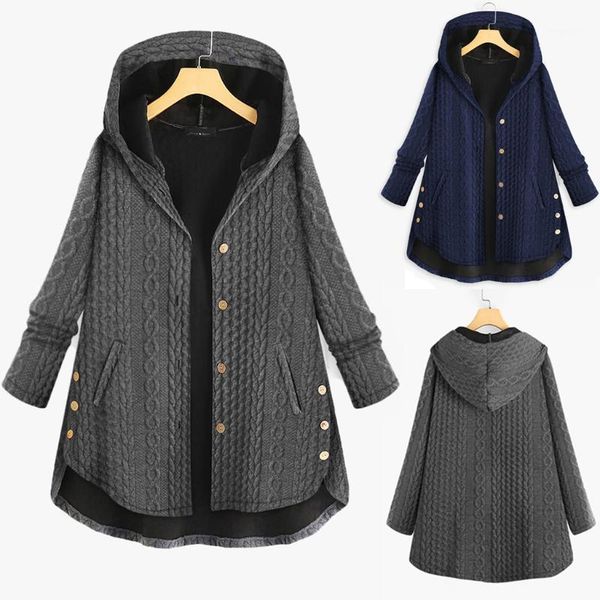 plus size womens coats women women plus size casual button pockets high low long sleeve hooded coat abrigo 2019 m-5xl1, Black
plus size womens coats women women plus size casual button pockets high low long sleeve hooded coat abrigo 2019 m-5xl1, Black