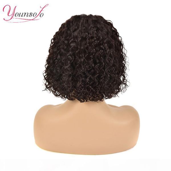 brazilian human hair wigs short water curly bob wigs pre plucked with baby hair water wave wig 4x4 lace front younsolo, Black;brown
brazilian human hair wigs short water curly bob wigs pre plucked with baby hair water wave wig 4x4 lace front younsolo, Black;brown