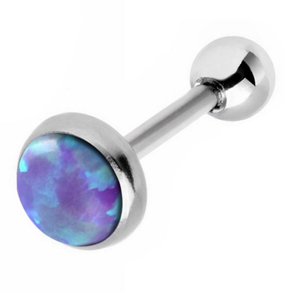 1pair opal surgical steel cartilage earrings ear piercing tragus ear stud cartilage tragus piercing body jewelry piercings q bbyftd, Silver
1pair opal surgical steel cartilage earrings ear piercing tragus ear stud cartilage tragus piercing body jewelry piercings q bbyftd, Silver