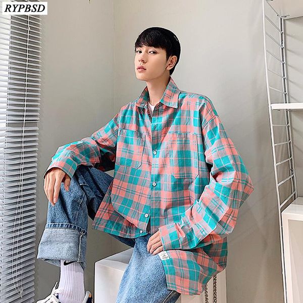 men's casual shirts men plaid shirt oversized cotton korean fashion turn down collar loose hip-hop long sleeve harajuku plus size 5xl, White;black
men's casual shirts men plaid shirt oversized cotton korean fashion turn down collar loose hip-hop long sleeve harajuku plus size 5xl, White;black