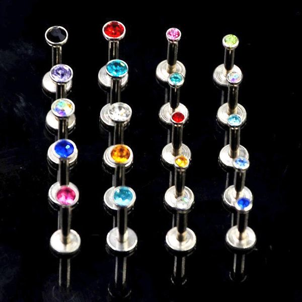 bog-1pc surgical steel internally threaded zircon prong lip stud ear cartilage tragus helix piercing stud ring 16g body jewelry q bbycbe, Silver
bog-1pc surgical steel internally threaded zircon prong lip stud ear cartilage tragus helix piercing stud ring 16g body jewelry q bbycbe, Silver