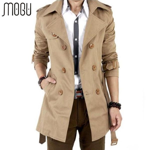 mogu trench coat men autumn spring double breasted men outerwear casual coat men's jackets windbreaker mens trench, Tan;black
mogu trench coat men autumn spring double breasted men outerwear casual coat men's jackets windbreaker mens trench, Tan;black