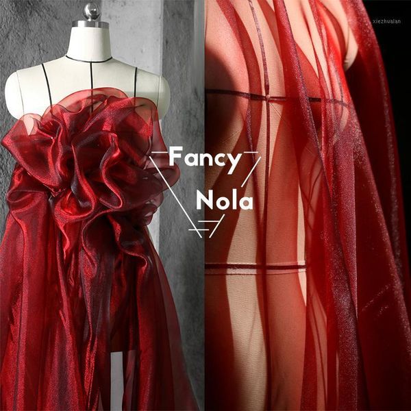 ribbon burgundy red tulle 145cm width glossy claret perspective organza wedding gown diy designer fabric cg0661, Pink;blue
ribbon burgundy red tulle 145cm width glossy claret perspective organza wedding gown diy designer fabric cg0661, Pink;blue