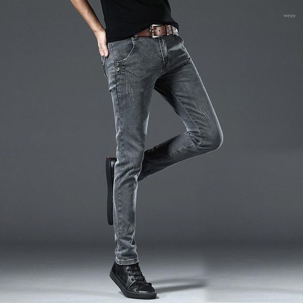 airgracias gray scratch jeans high stretch quality slim trousers brand denim trendy fashion plus velvet thick pants1, Blue
airgracias gray scratch jeans high stretch quality slim trousers brand denim trendy fashion plus velvet thick pants1, Blue