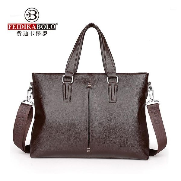 briefcases feidikabolo high-end men's handbag cross section fashion large-capacity business bag wild casual shoulder messenger computer
briefcases feidikabolo high-end men's handbag cross section fashion large-capacity business bag wild casual shoulder messenger computer